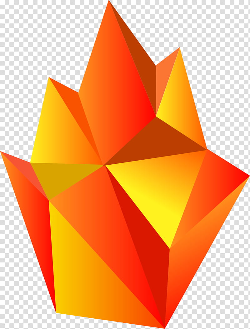 Orange, Low Poly, 3D Computer Graphics, 3D Modeling, Polygon, Polygon Mesh, Threedimensional Space, Triangle transparent background PNG clipart