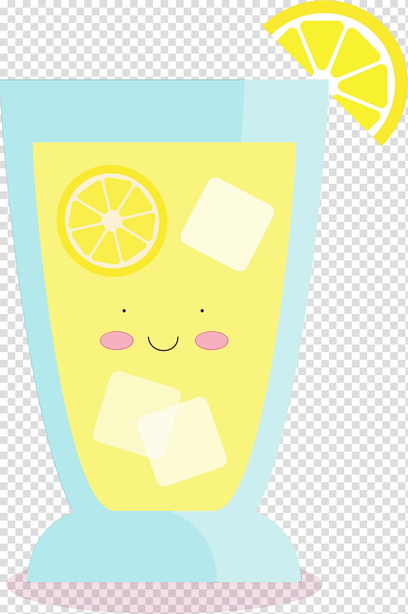 Lemonade, Watercolor, Paint, Wet Ink, Yellow, Line, Meter, Fruit transparent background PNG clipart
