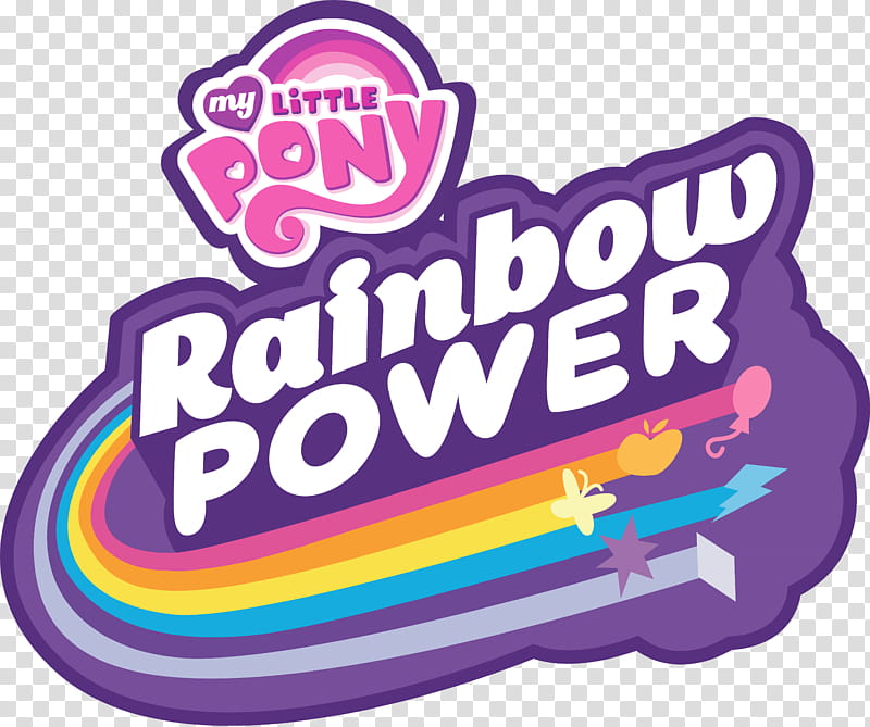 Spoilers MLP FIM Rainbow Power Logo, Little Pony rainbow power transparent background PNG clipart