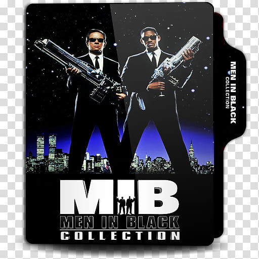 Movie Collections Folder Icon , Men In Black transparent background PNG clipart