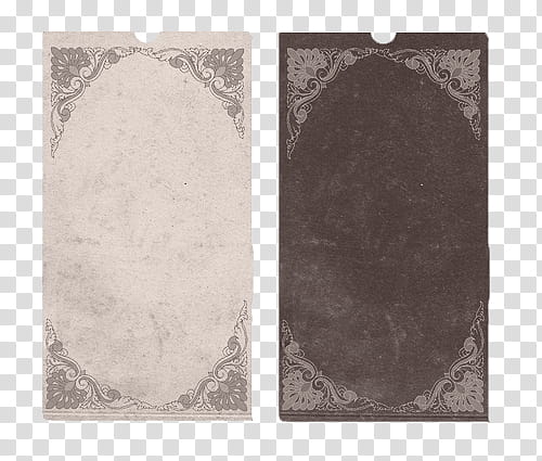 texture , two brow and beige paper borderline collage transparent background PNG clipart