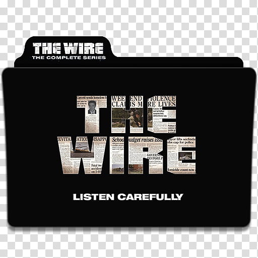 The Wire Folder Icon , The Wire, S. transparent background PNG clipart