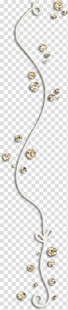 Begining Of Spring, white rope with gold nuggets illustration transparent background PNG clipart