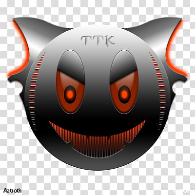 Evil Kitty Smiley  transparent background PNG clipart