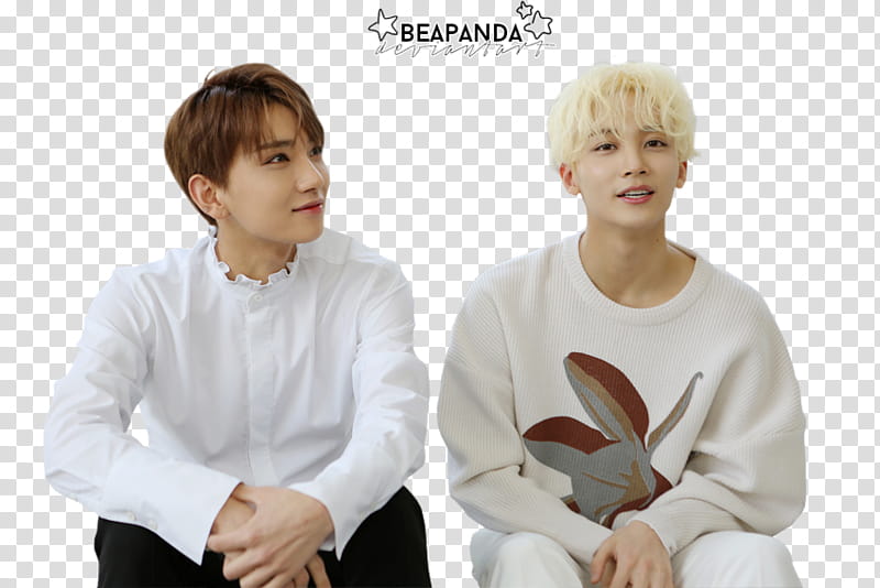 SEVENTEEN ALONE, Jeonghan and Joshua transparent background PNG clipart