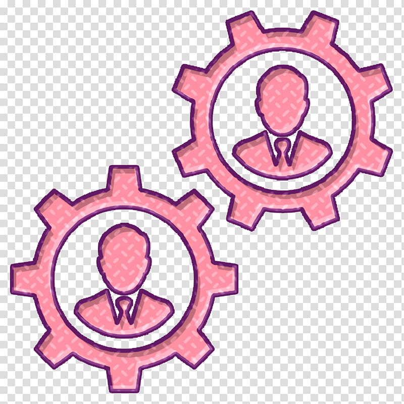 Business Seo Elements icon Settings icon Gear icon, Tools And Utensils Icon, Pink, Symbol transparent background PNG clipart