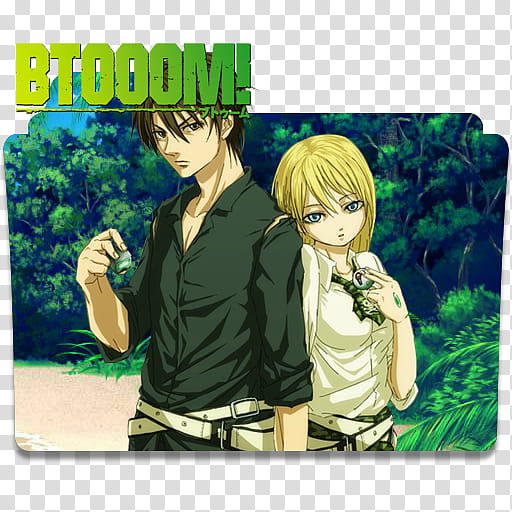 BTOOOM  Folder Icon, BTOOOM! . [ transparent background PNG clipart