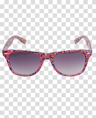 Girly, multicolored sunglasses illustration transparent background PNG clipart