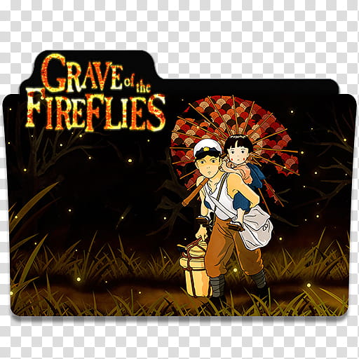 Movie Icon , Grave of the Fireflies transparent background PNG clipart