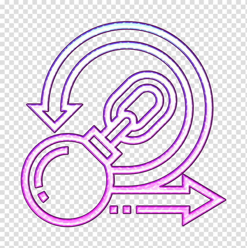Agile Methodology icon Business and finance icon Obstacle icon, Violet, Purple, Line, Circle, Line Art transparent background PNG clipart