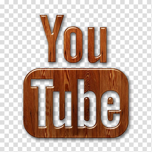  YouTube Icons Promo Pack, wood you tube webtreatsetc transparent background PNG clipart