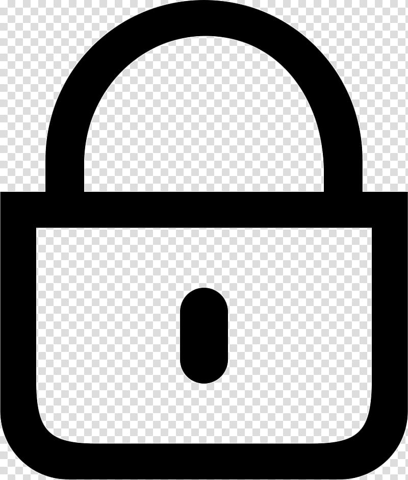 Padlock, Password, Password Manager, Random Password Generator, User, Password Safe, Login, Black And White transparent background PNG clipart