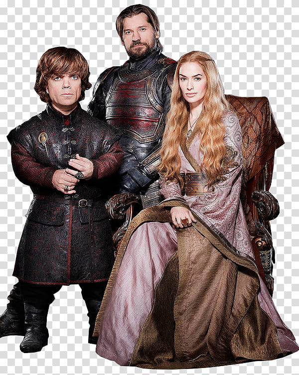 Game of Throne , Game of Thrones Cersei Lannister, Jamie Lannister and Tyrion transparent background PNG clipart