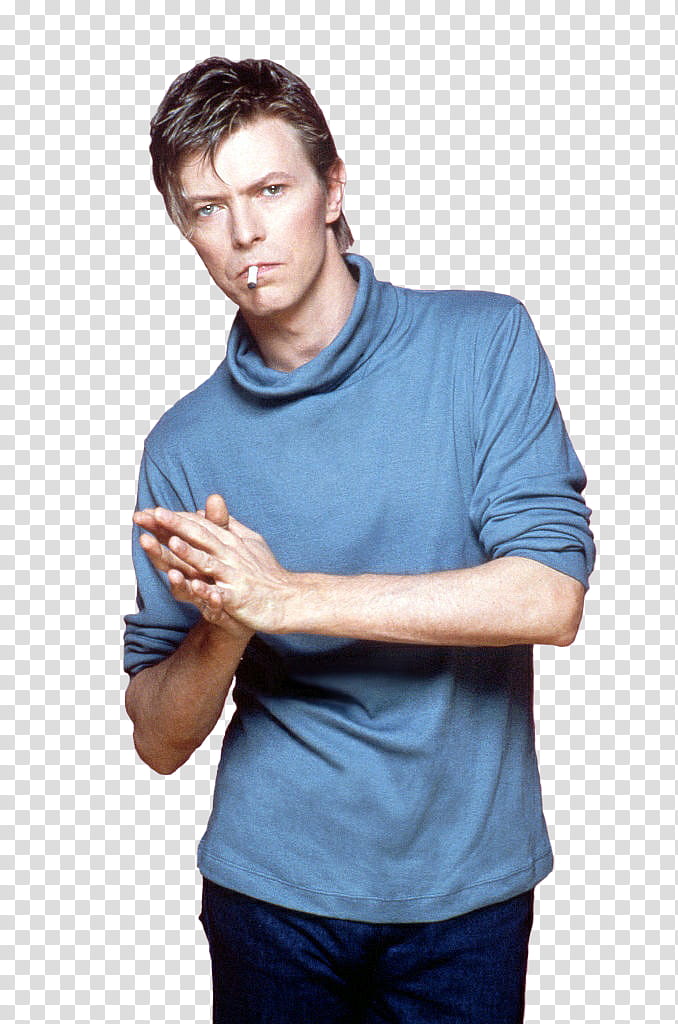 David Bowie  transparent background PNG clipart