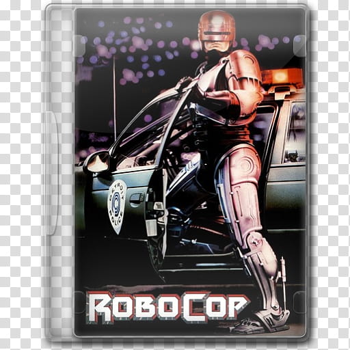 the BIG Movie Icon Collection R, Robocop  transparent background PNG clipart