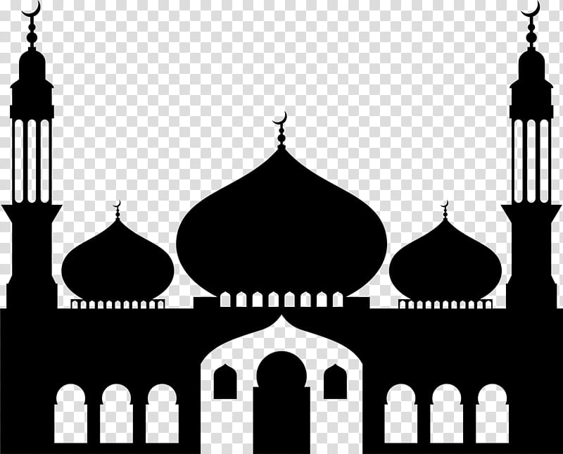 Islamic Silhouette, Mosque, Religion, Islamic Architecture, Minaret, cdr, Place Of Worship, Dome transparent background PNG clipart
