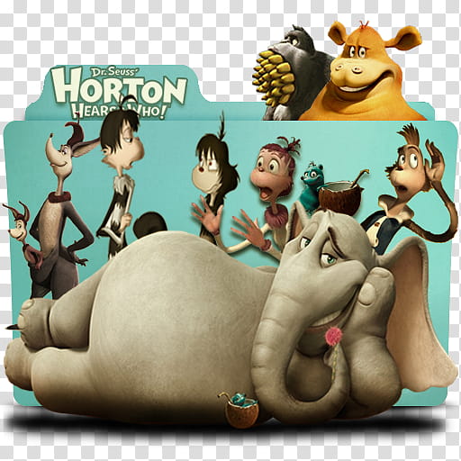 Horton Hears a Who  Folder Icon, DAY..U () transparent background PNG clipart