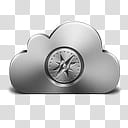, silver cloud logo transparent background PNG clipart
