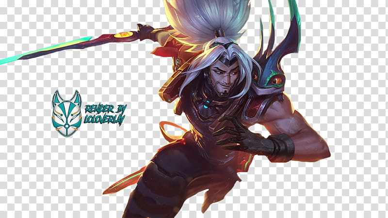 Odyssey Yasuo Render, male game character transparent background PNG clipart