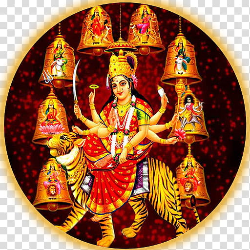 Maa Durga, Navaratri, Aarti, Hinduism, Puja, Gujarati Language, Music , Hindi transparent background PNG clipart