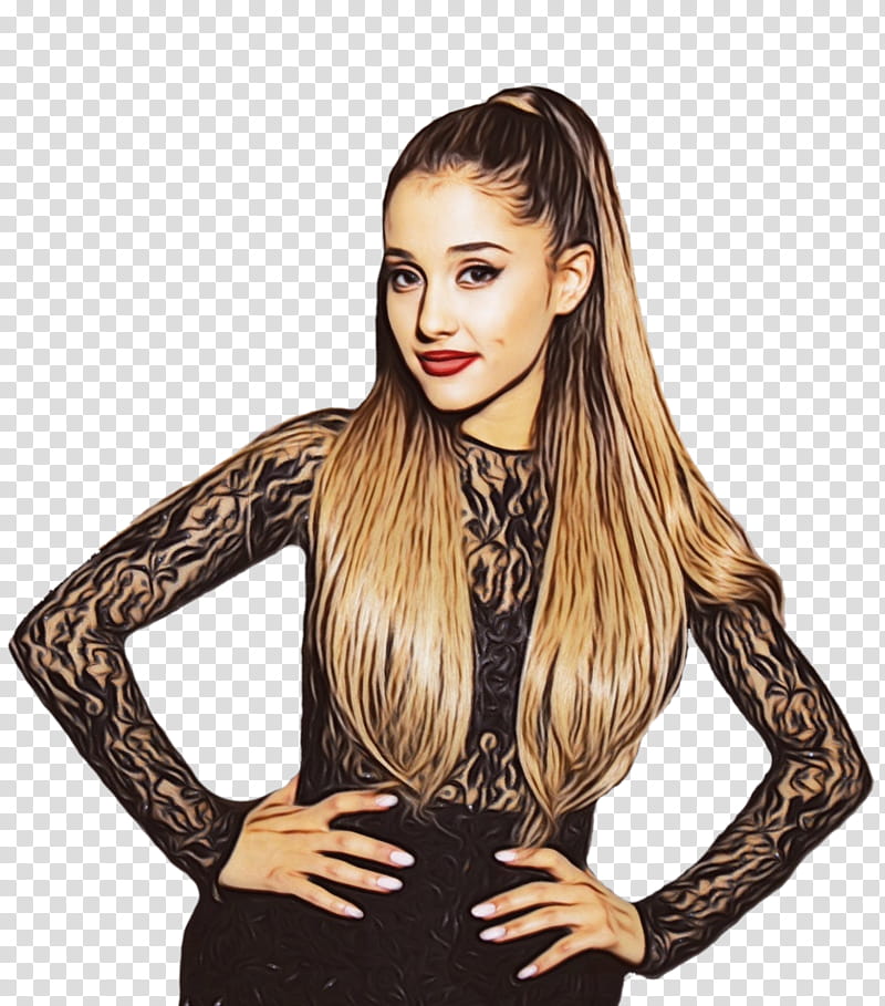 Cartoon Cat, Ariana Grande, Cat Valentine, Model, Fashion, Victorious, Almost Is Never Enough, Fashion Model transparent background PNG clipart