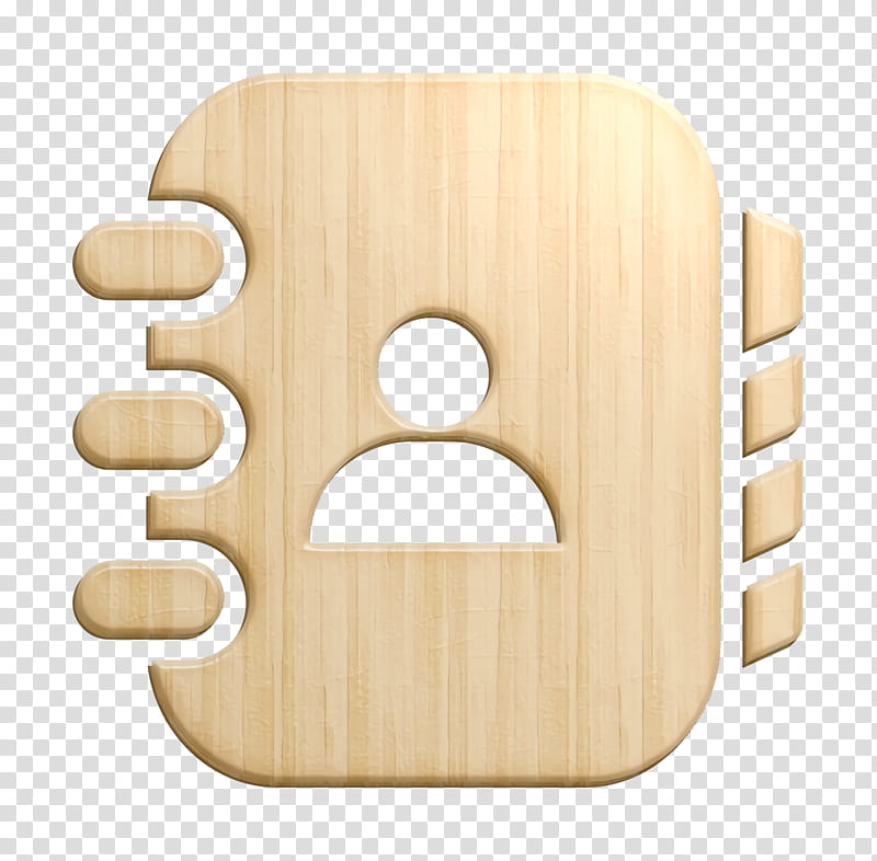 book icon directory icon phone icon, Phone Book Icon, Beige, Wood, Symbol, Logo, Circle transparent background PNG clipart