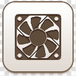 Albook extended sepia , cooling fan icon transparent background PNG clipart
