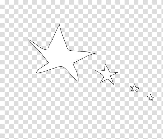 Starman, four white stars transparent background PNG clipart