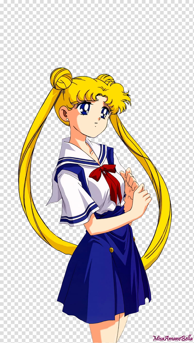 Serena Tsukino School Render transparent background PNG clipart