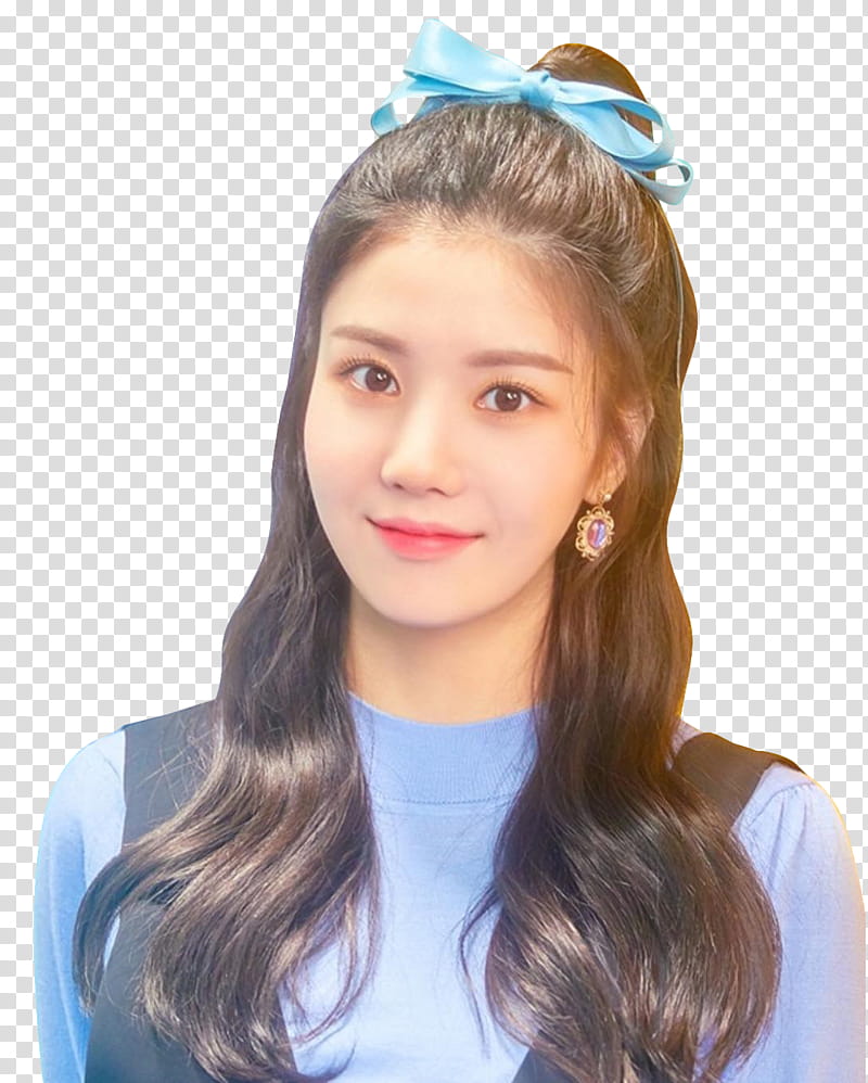 EUNBI COLOR IZ IZ ONE, of a female Korean celebrity transparent background PNG clipart