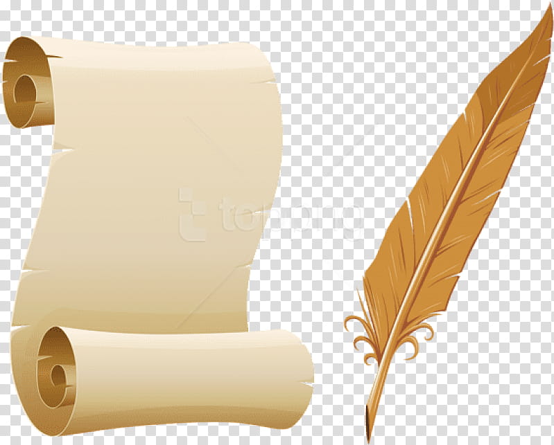 Writing, Paper, Quill, Scroll, Parchment, Pen, Kraft Paper, Ink transparent background PNG clipart