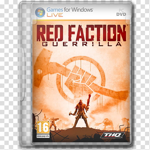 Game Icons , Red Faction Guerrilla (EU) transparent background PNG clipart