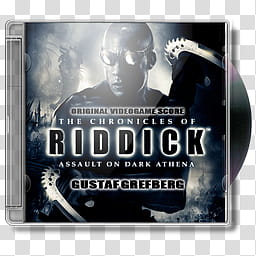 CDs  The Chronicles Of Riddick, The Chronicles Of Riddick  icon transparent background PNG clipart