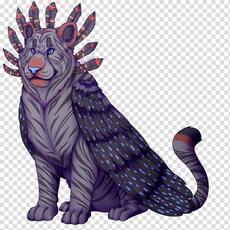 Cartoon Cat, Whiskers, Purple, Big Cat, Tail, Legendary Creature, Cartoon, Animal Figure transparent background PNG clipart