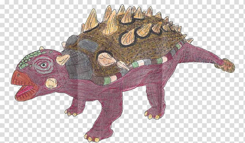 Dinosaur, Ankylosaurus, Euoplocephalus, Triceratops, Drawing, Coloring Book, Dimetrodon, Cartoon transparent background PNG clipart