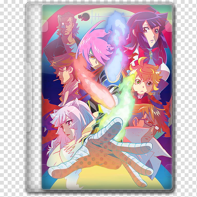 Anime  Spring Season Icon , Concrete Revolutio; Choujin Gensou, The Last Song, pink haired anime girl illustration transparent background PNG clipart