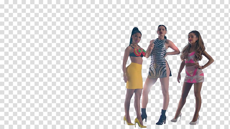 Jessie Ari and Nicki Bang Bang,  transparent background PNG clipart