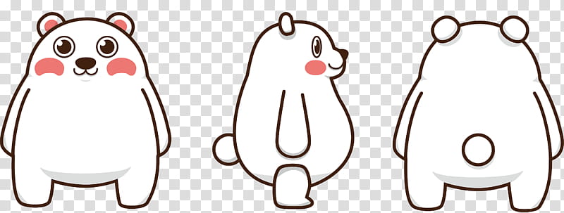 We Bare Bears, Polar Bear, Shirokuma Cafe, Earless Seal, Great Pyrenees, Cartoon, Cuteness, Animal transparent background PNG clipart