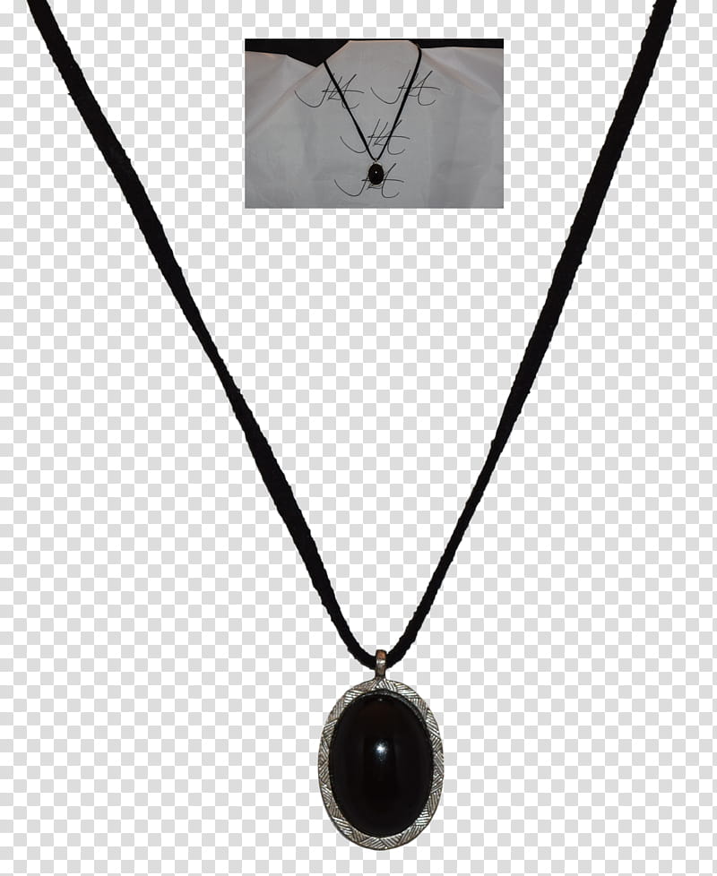 Black Stone Necklace updated, black necklace transparent background PNG clipart