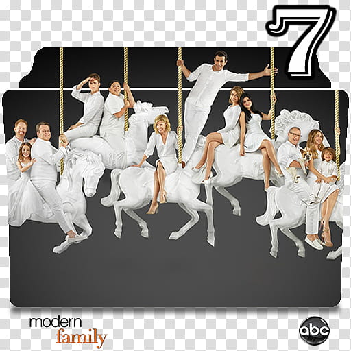 Modern Family series and season folder icons, Modern Family S ( transparent background PNG clipart