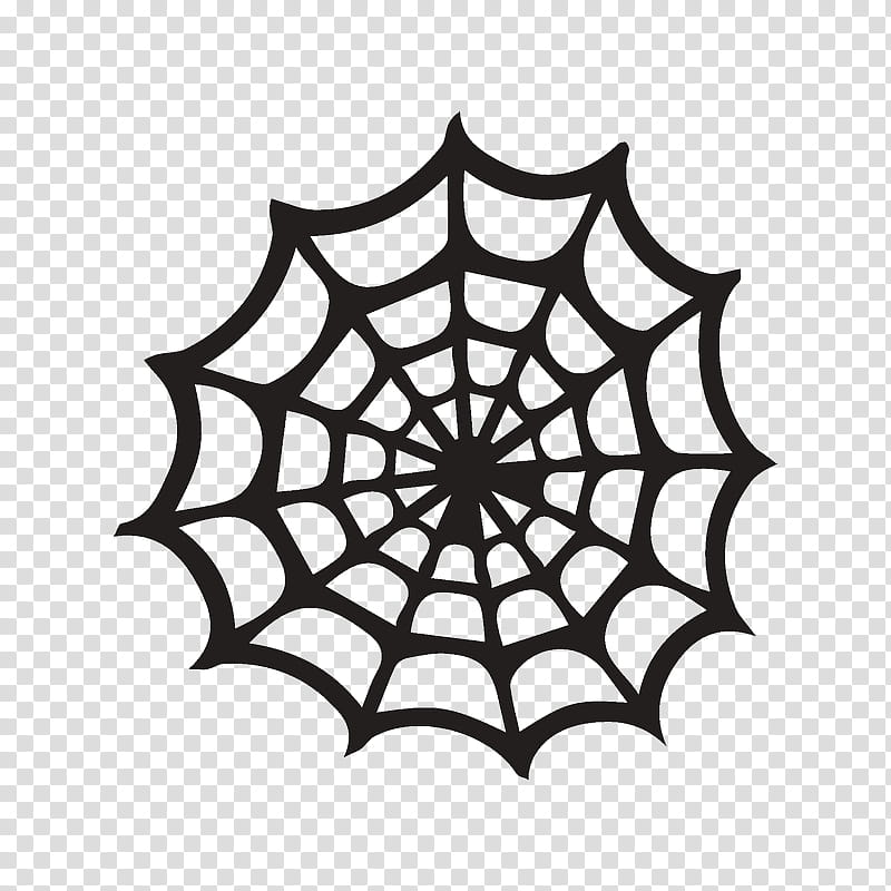 Halloween White, Spider, Spider Web, Halloween , Leaf, Line, Blackandwhite, Symmetry transparent background PNG clipart