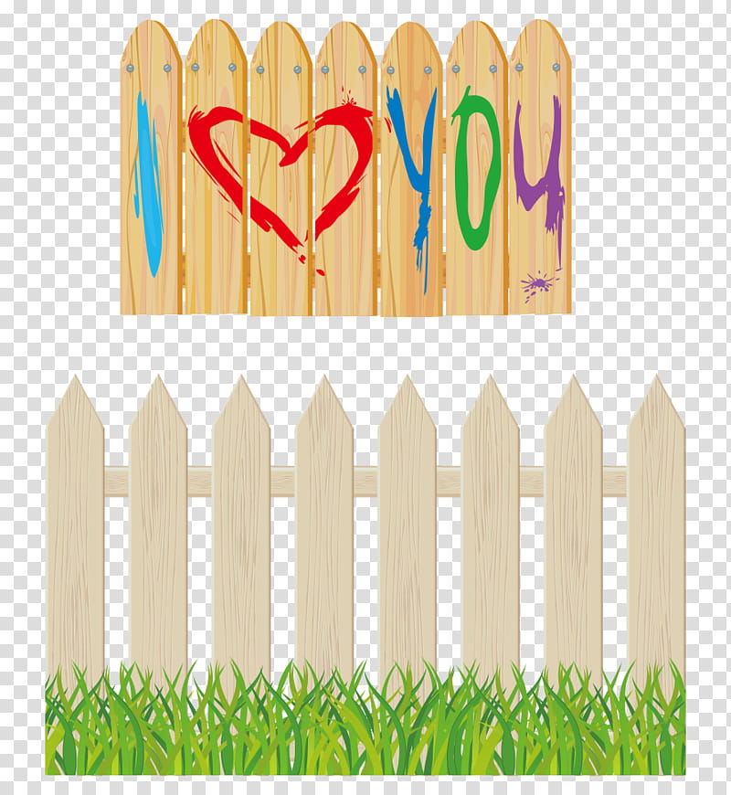 Cartoon Grass, Fence, Fence Pickets, Agricultural Fencing, Barbed Wire, Garden, Cartoon, Synthetic Fence transparent background PNG clipart