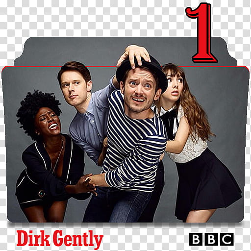 Dirk Gently series and season folder icons, Dirk Gently S ( transparent background PNG clipart