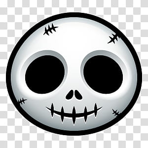 Halloween Avatars, skeleton head illustration transparent background PNG clipart