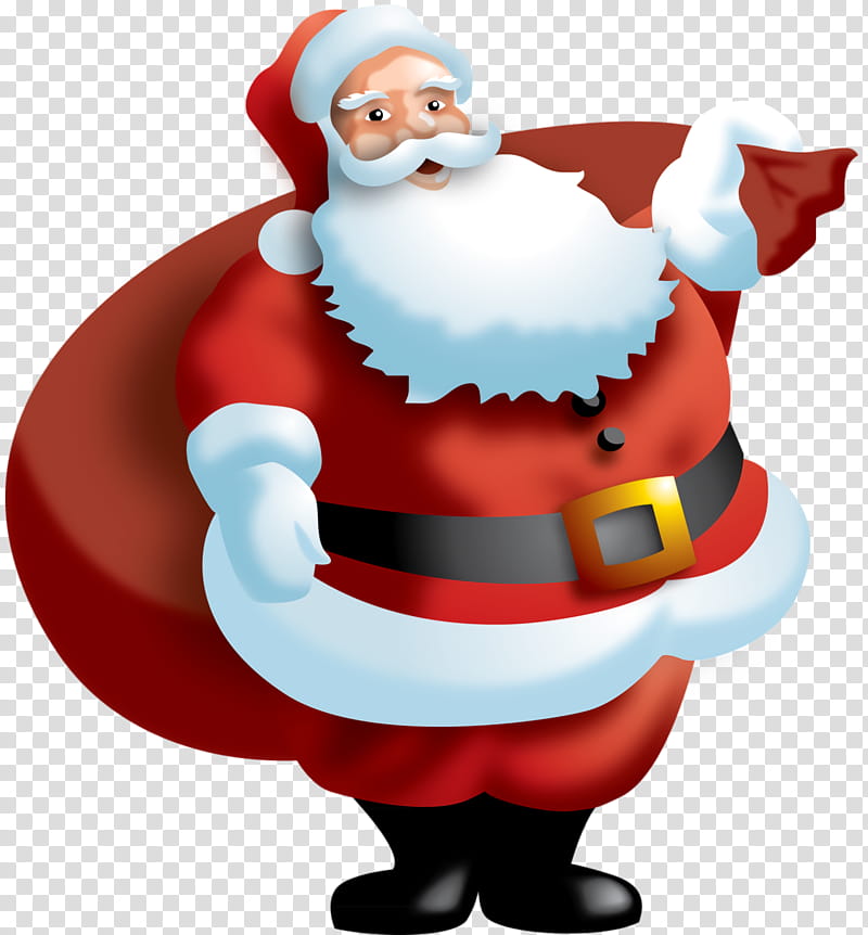 Christmas Santa Santa Claus Saint Nicholas, Kris Kringle, Father Christmas, Cartoon transparent background PNG clipart