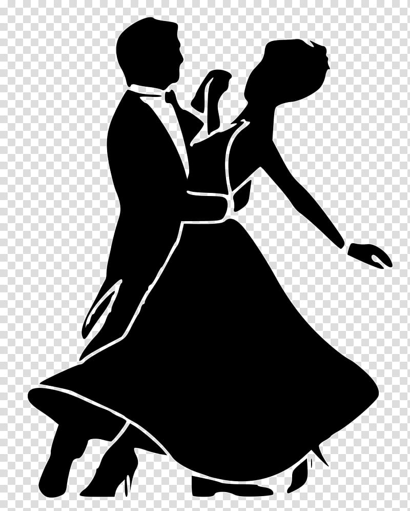 Ballroom Dance Silhouette, Social Dance, Waltz, Basic, Ballroom Tango, Round Dance, Choreography, Foxtrot transparent background PNG clipart