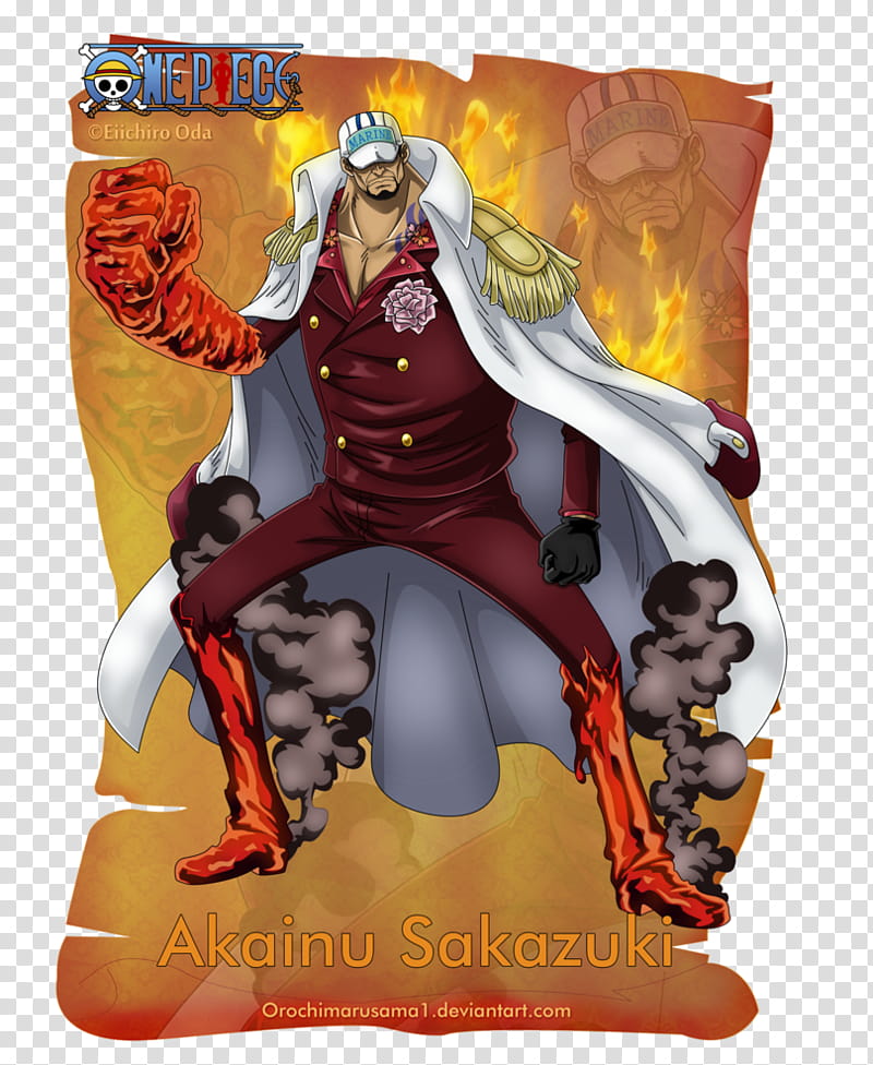 Sakazuki (Akainu)  One piece manga, One piece drawing, One piece