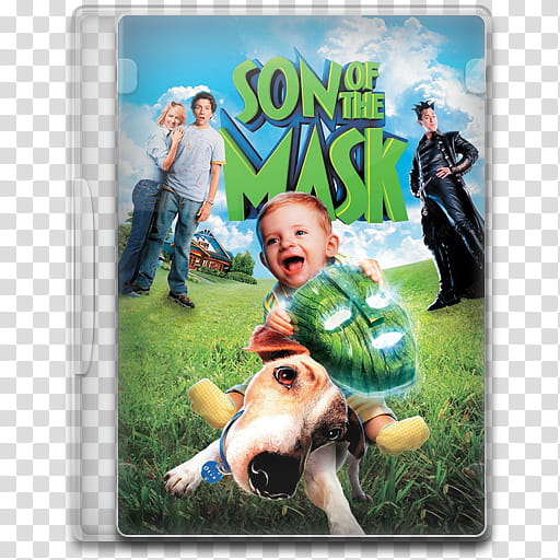 Movie Icon Mega , Son of the Mask, Son of the Mask DVD case transparent background PNG clipart