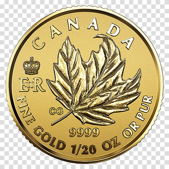 Canada Maple Leaf, Coin, Gold, Canadian Gold Maple Leaf, Royal Canadian Mint, Canadian Maple Leaf, Gold Coin, Coin Set transparent background PNG clipart