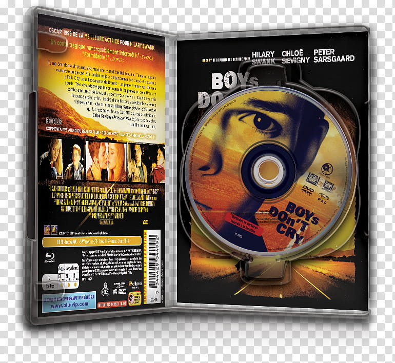 DvD Case Icon Special , Boys Don't Cry DvD Case Open transparent background PNG clipart